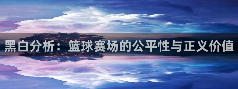 黑白分析：篮球赛场的公平性与正义价值