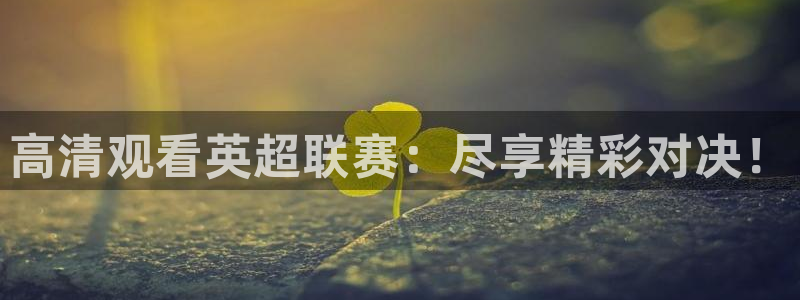 高清观看英超联赛：尽享精彩对决！