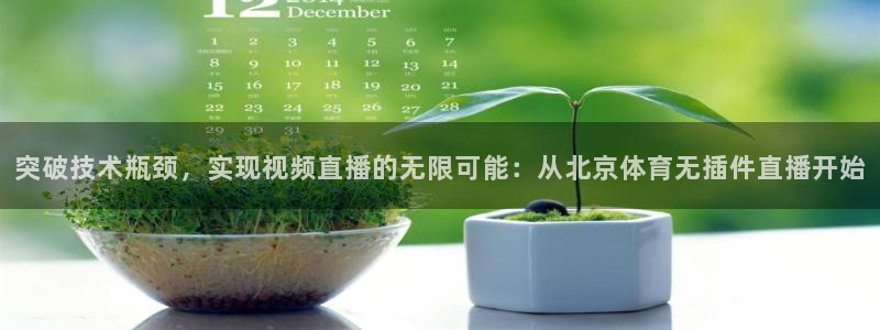 突破技术瓶颈，实现视频直播的无限可能：从北京体育无插件直播开始